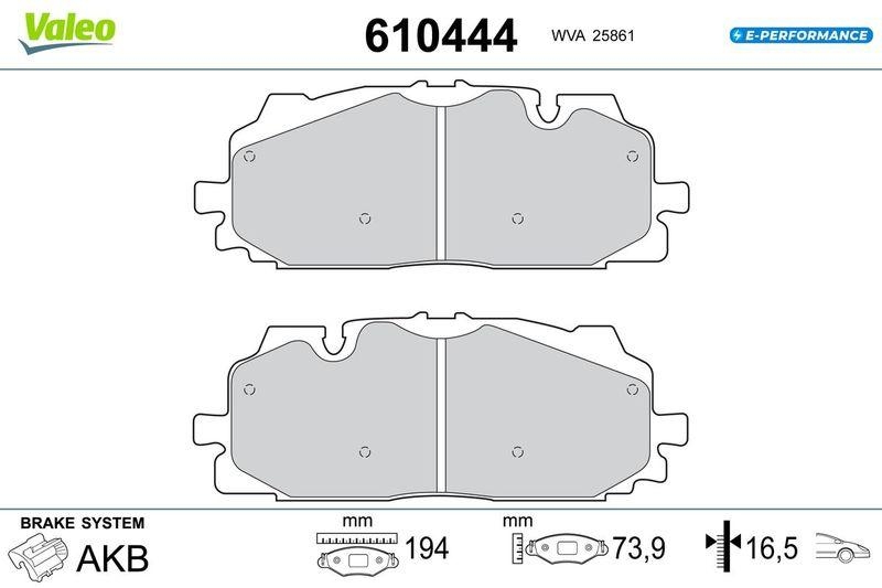 VALEO 610444 SBB-Satz - EV