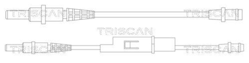 TRISCAN 8115 38003 Warnkontakt für Citroën