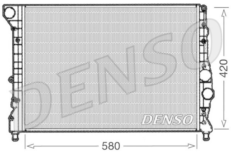 DENSO DRM01001 Kühler ALFA ROMEO 147 (937) 1.9 JTDM 16V (2004 - 2010)