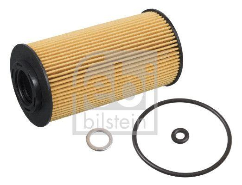 FEBI BILSTEIN 184391 Ölfilter mit Dichtringen für HYUNDAI