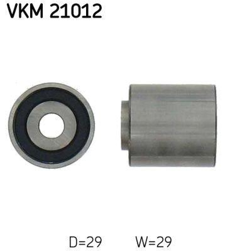 SKF VKM2 1012 Umlenk-/Führungsrolle Zahnriemen