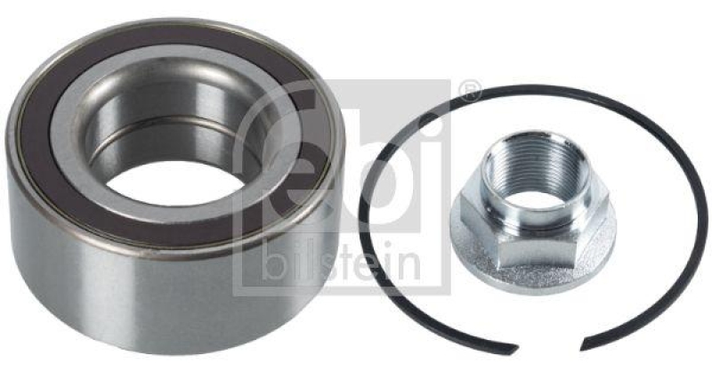 FEBI BILSTEIN 100177 Radlagersatz mit ABS-Impulsring, Achsmutter und Sicherungsring f&uuml;r Land Rover