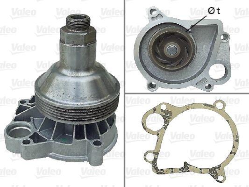 VALEO 506662 Wasserpumpe BMW Serie 3, Serie 5