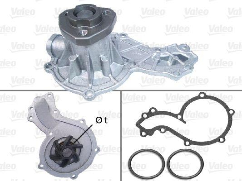 VALEO 506666 Wasserpumpe AUDI, FORD, SEAT, VOLKSWAGEN