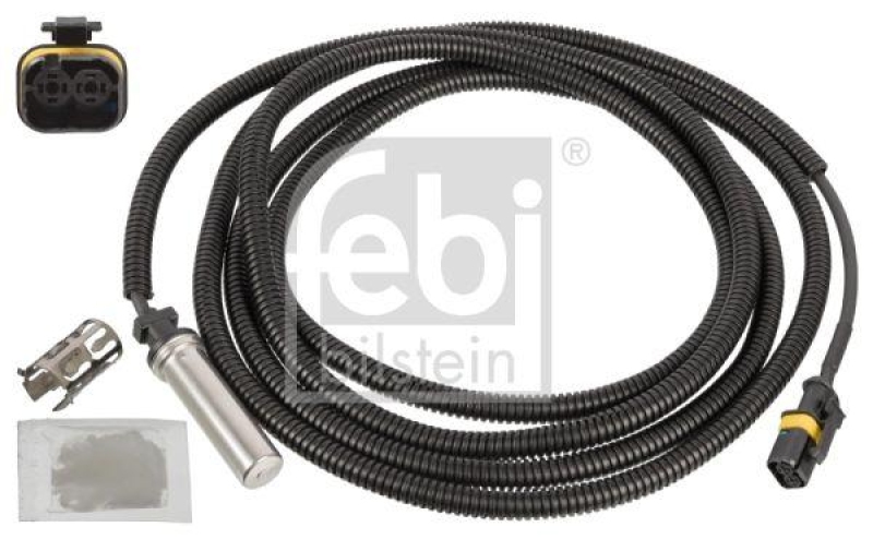 FEBI BILSTEIN 106485 ABS-Sensor mit Hülse und Fett für M A N