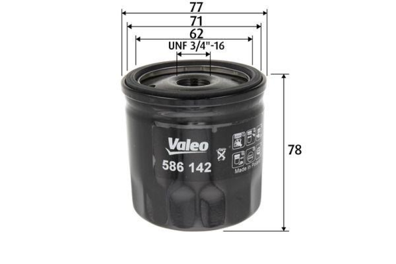 VALEO 586142 Filter