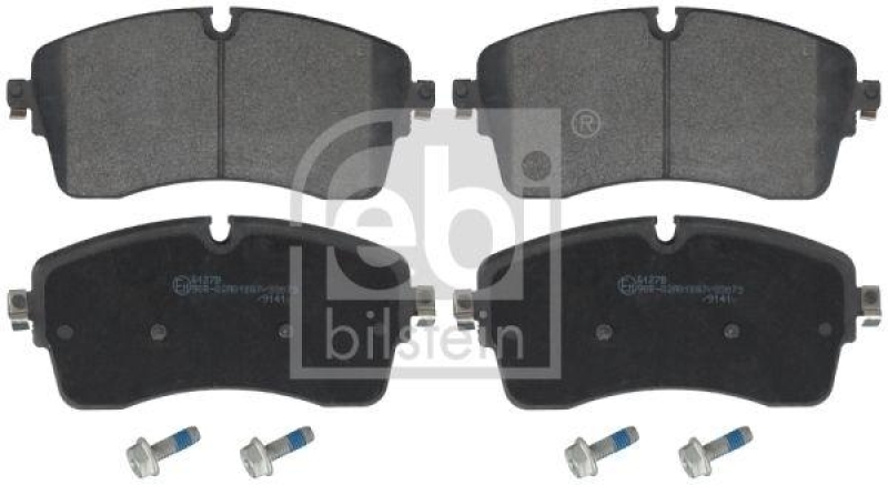 FEBI BILSTEIN 116263 Bremsbelagsatz mit Schrauben für Land Rover