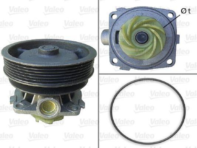 VALEO 506670 Wasserpumpe CITROEN, FIAT, PEUGEOT CITR