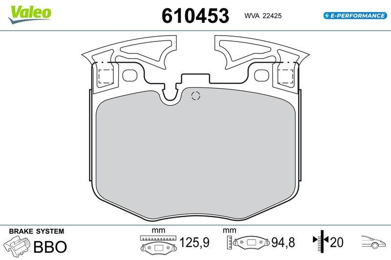 VALEO 610453 SBB-Satz - EV