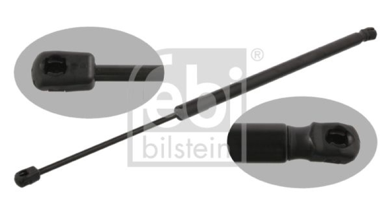 FEBI BILSTEIN 34442 Gasdruckfeder für Heckklappe mit separat zu öffnender Scheibe für CITROEN