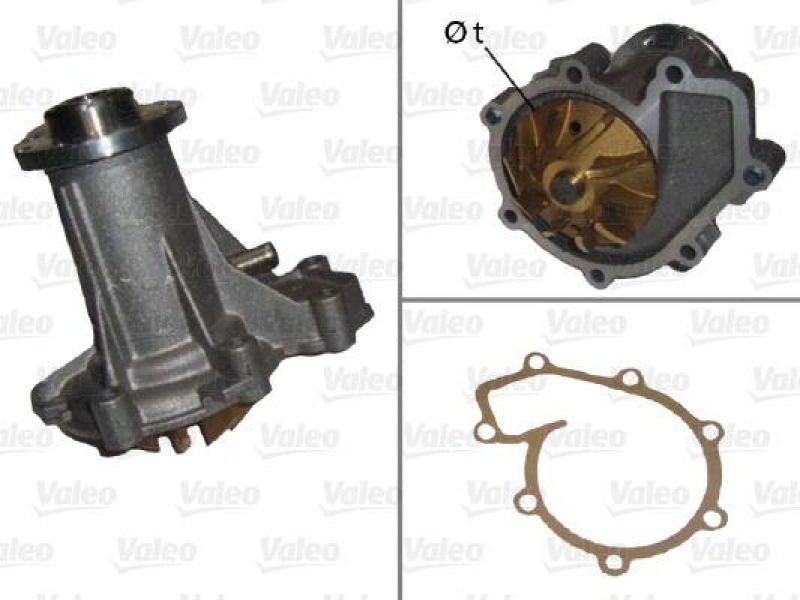 VALEO 506671 Wasserpumpe MERCEDES Classe C, E, G