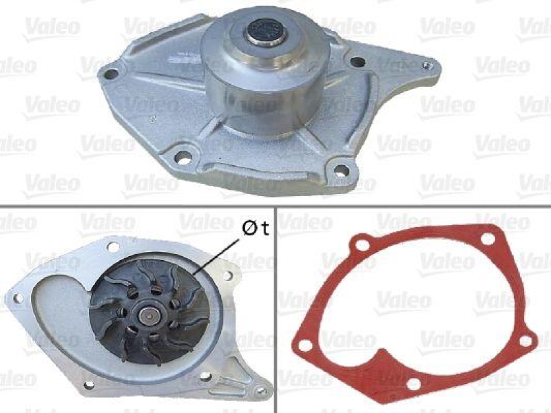 VALEO 506674 Wasserpumpe RENAULT Clio II, Megane II