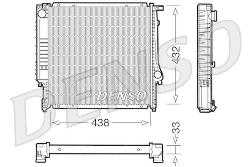 DENSO DRM05022 Kühler