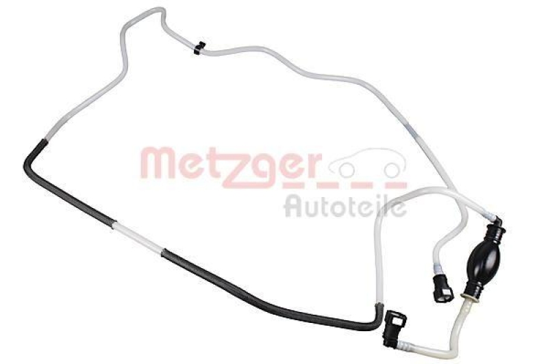 METZGER 2150158 Kraftstoffleitung für NISSAN/OPEL/RENAULT MIT HANDPUMPE