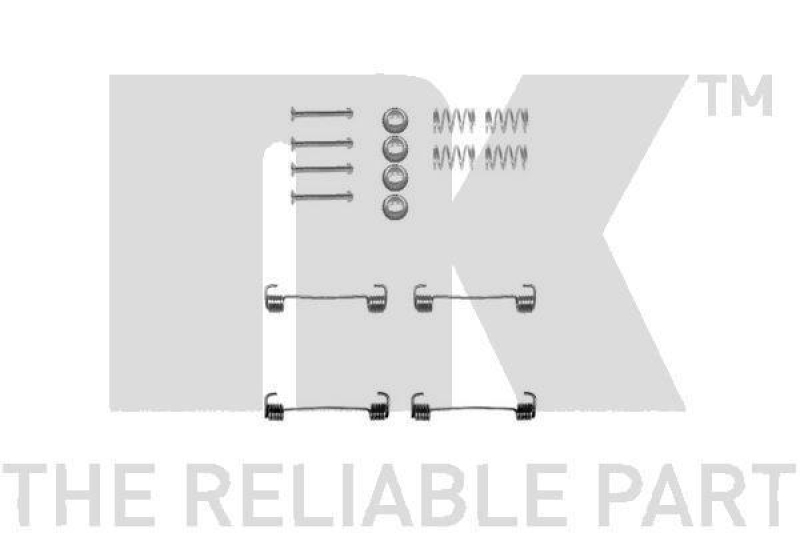 NK 7915619 Zubehörsatz, Bremsbacken für BMW