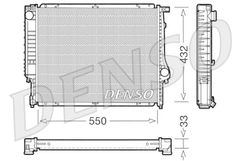 DENSO DRM05023 Kühler