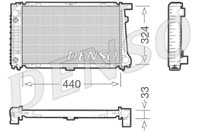 DENSO DRM05033 Kühler