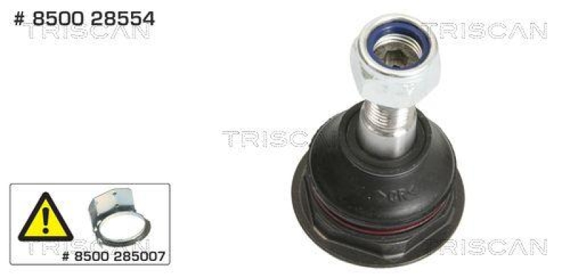 TRISCAN 8500 28554 Traggelenk für Peugeot 308