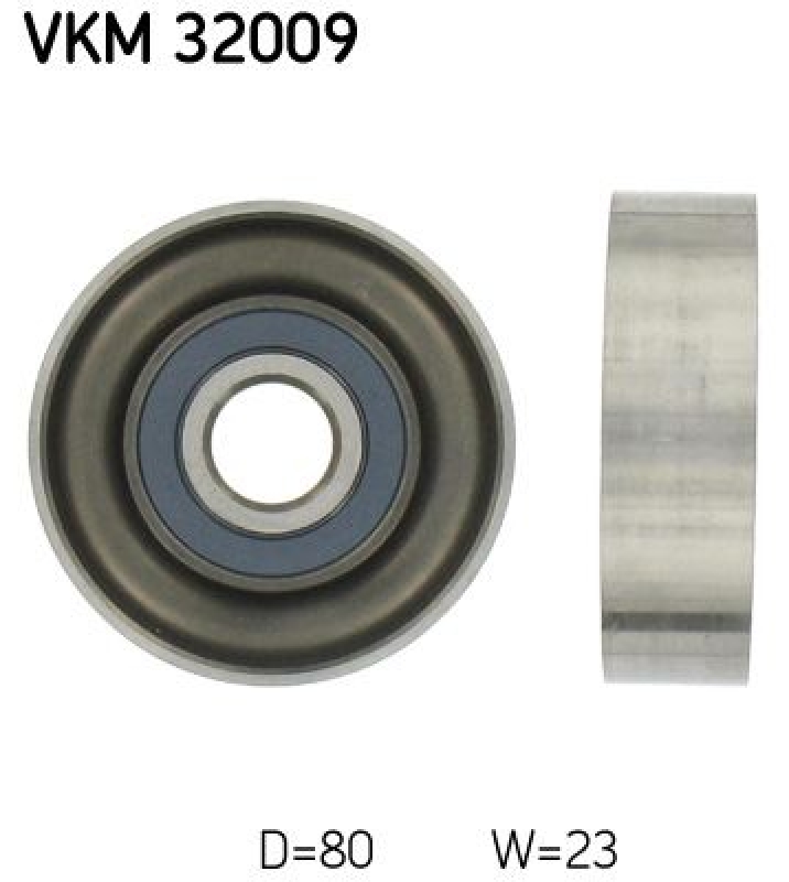 SKF VKM3 2009 Umlenk-/Führungsrolle Keilrippenriemen