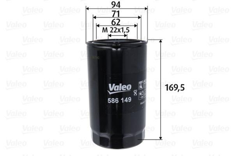 VALEO 586149 Filter