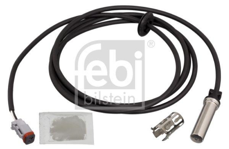 FEBI BILSTEIN 103945 ABS-Sensor mit Hülse und Fett für Volvo