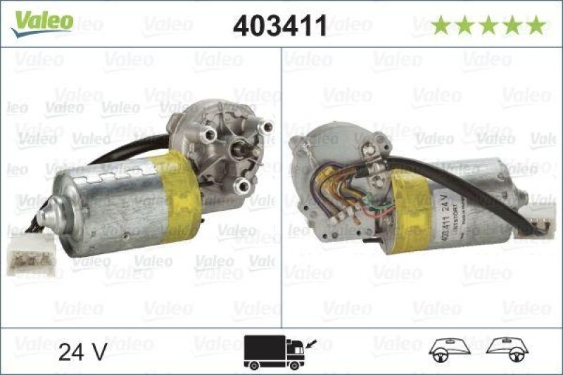 VALEO 403411 Wischermotor