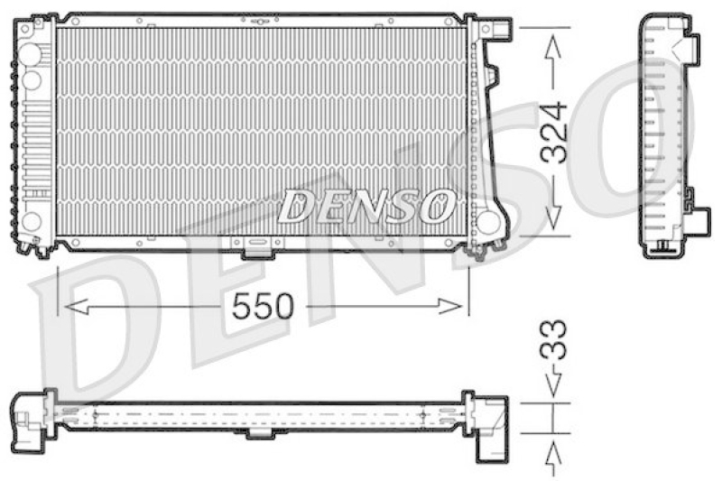 DENSO DRM05058 Kühler