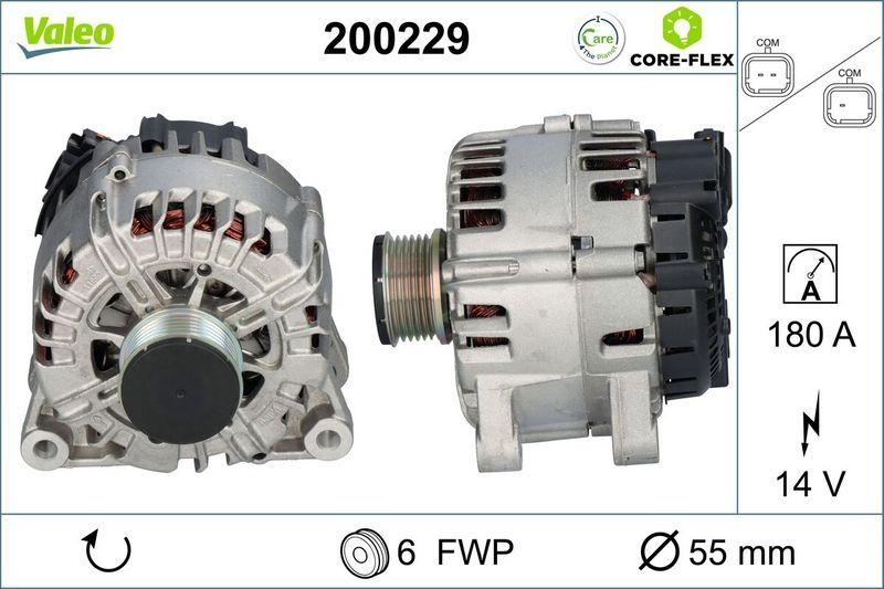 VALEO 200229 Generator - CORE-FLEX - CITROEN Berl