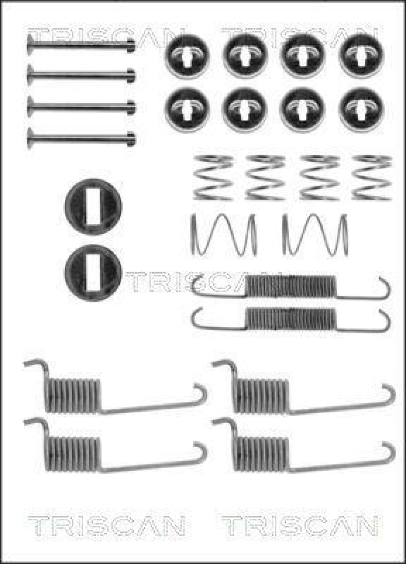 TRISCAN 8105 232557 Montagesatz F. Bremsbacken für Mercedes