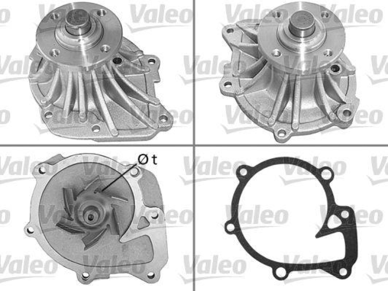 VALEO 506691 Wasserpumpe TOYOTA TOYOTA 4-RUNNER