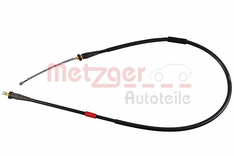 METZGER 11.6604 Seilzug, Feststellbremse für RENAULT hinten links