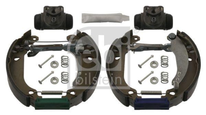 FEBI BILSTEIN 37237 Bremsbackensatz mit Anbaumaterial für Renault