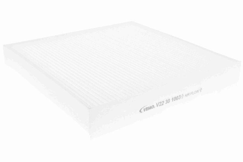 VEMO V22-30-1003 Filter, Innenraumluft 224x220x33 mm, Textilrahmen für CITROËN