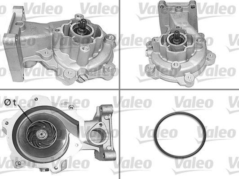 VALEO 506693 Wasserpumpe FORD Mondeo III, Transit