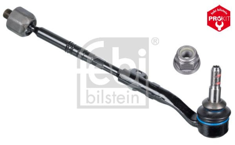 FEBI BILSTEIN 44670 Spurstange mit Endstück und Sicherungsmutter für BMW