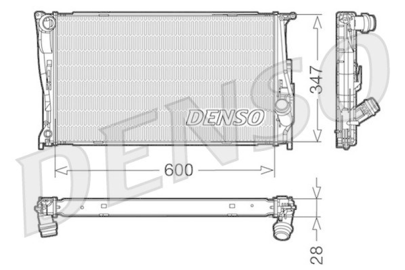 DENSO DRM05111 Kühler