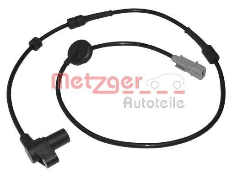 METZGER 0900057 Sensor, Raddrehzahl für PEUGEOT VA