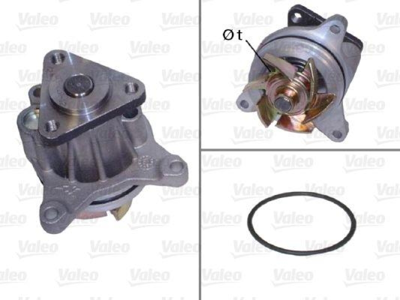 VALEO 506694 Wasserpumpe FORD, LAND ROVER, MAZDA, VOL