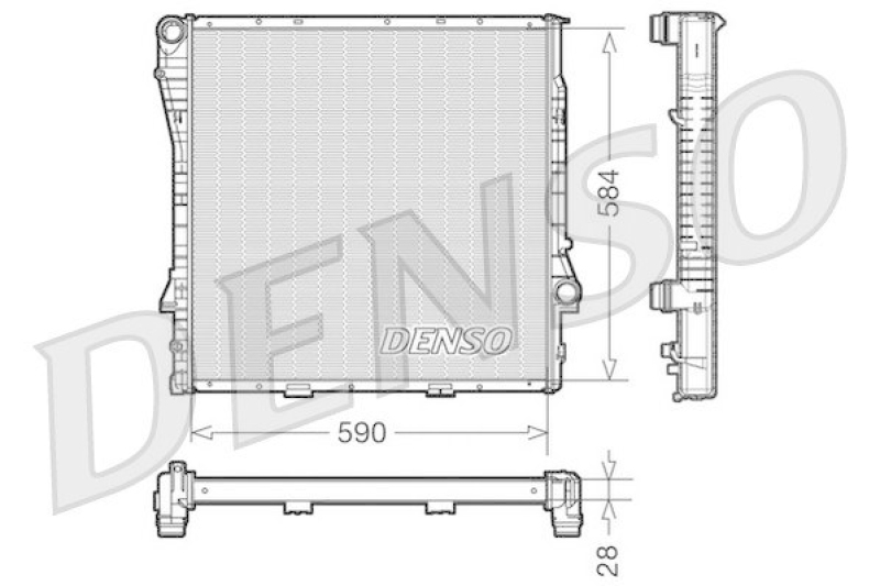 DENSO DRM05115 Kühler