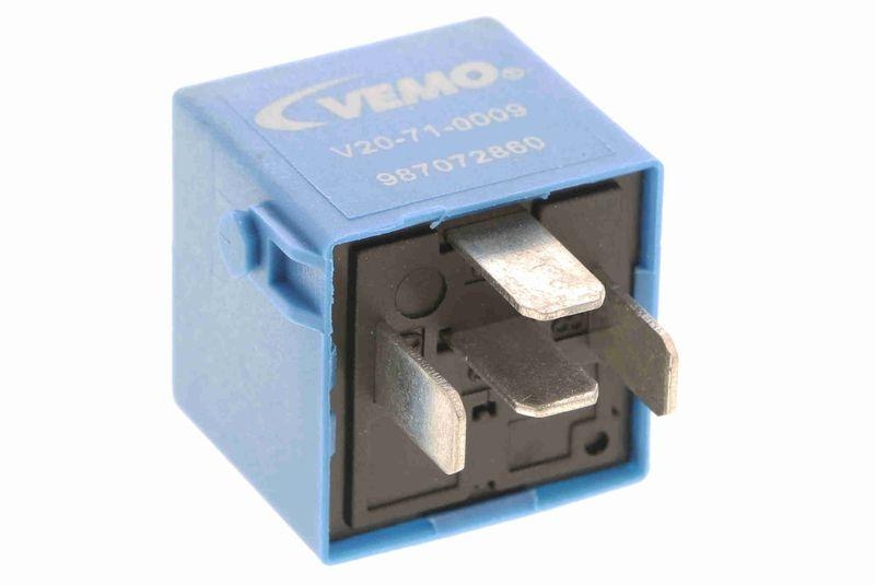 VEMO V20-71-0009 Relais, Arbeitsstrom 12V, 4 Pins, Schliesser, Himmelblau 4 P für BMW