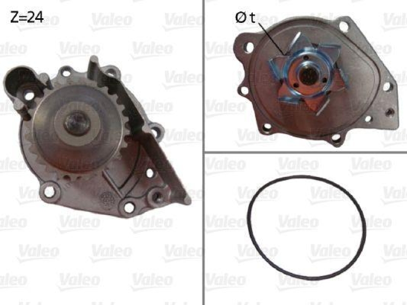 VALEO 506696 Wasserpumpe LAND ROVER, MG, ROVER ROVER