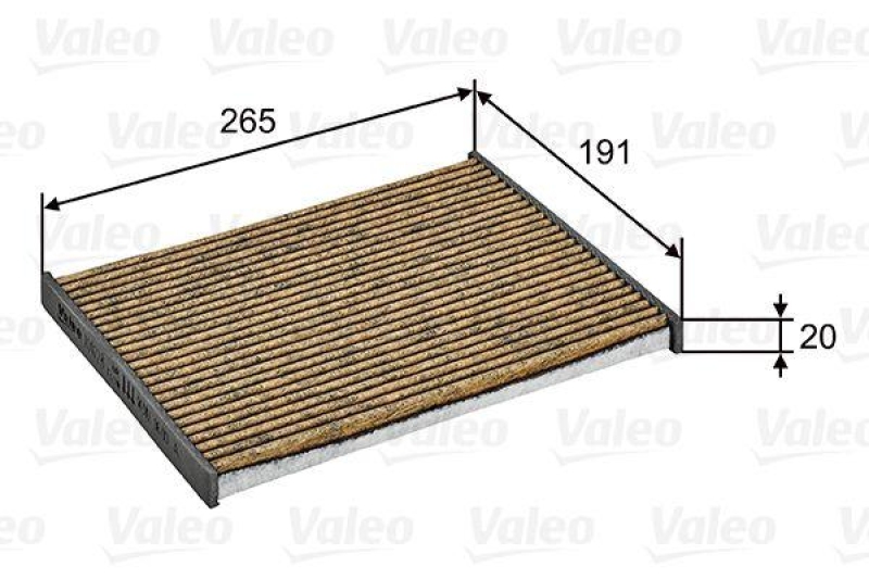 VALEO 701028 Innenraumfilter (Polyphenol)