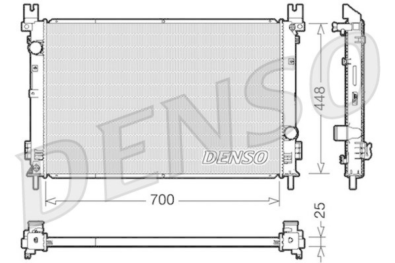 DENSO DRM06001 Kühler CHRYSLER Pacifica Aut. 00/04-