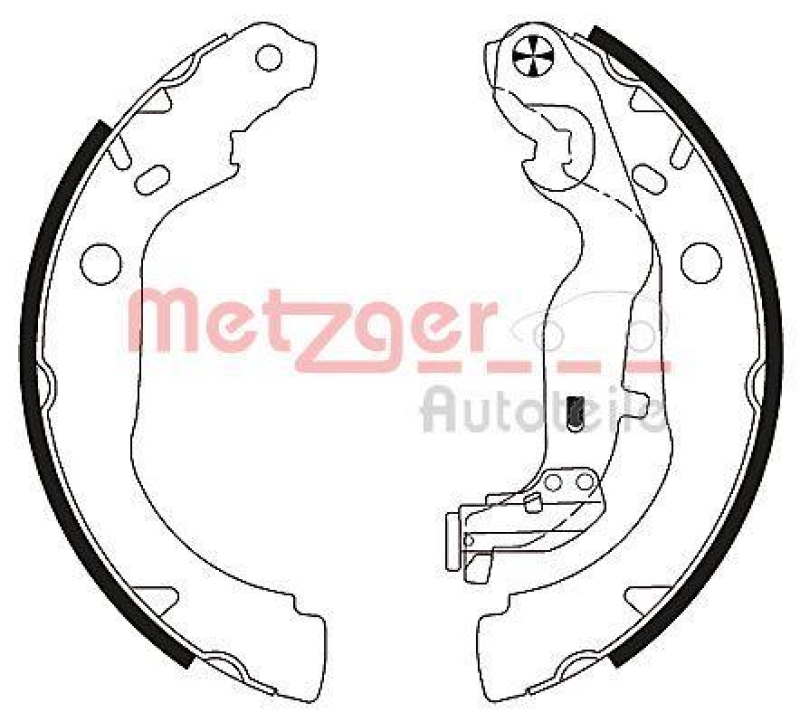 METZGER MG 131 Bremsbackensatz