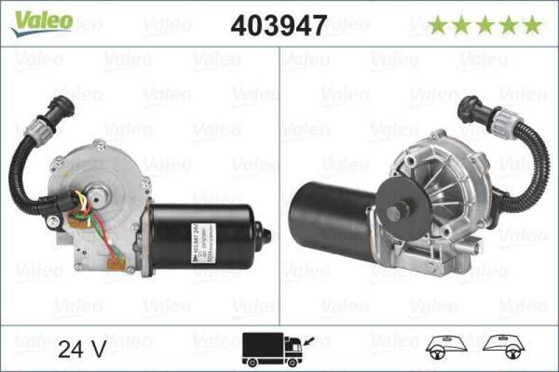 VALEO 403947 Wischermotor