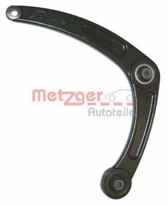 METZGER 58060901 Lenker, Radaufhängung für CITROEN/PEUGEOT VA links UNTEN