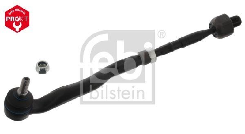 FEBI BILSTEIN 100210 Spurstange mit Sicherungsmutter für BMW