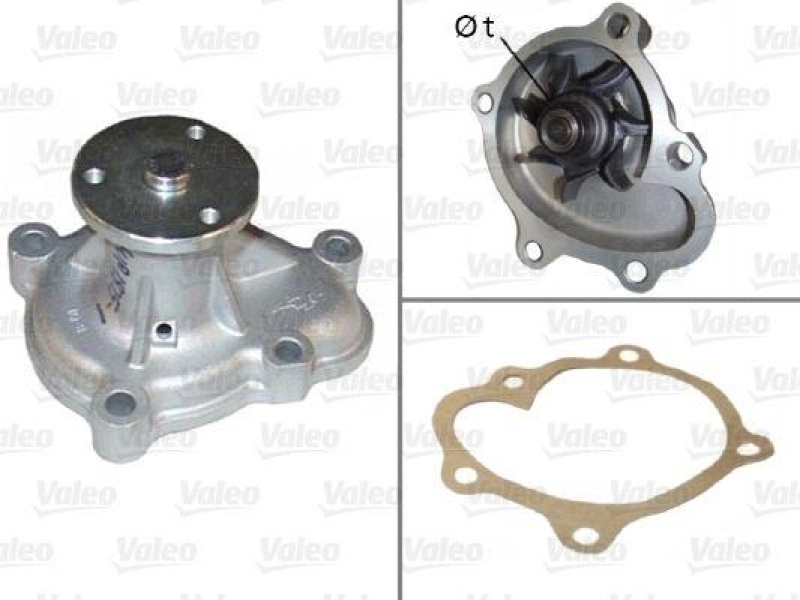 VALEO 506697 Wasserpumpe OPEL, VAUXHALL GM ASTRA