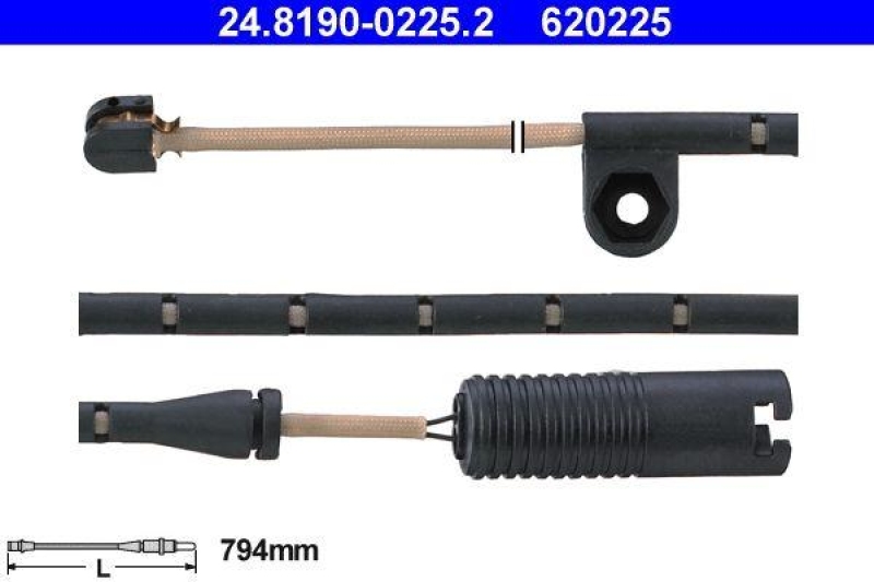 ATE 24.8190-0225.2 Warnkontakt für BMW X5