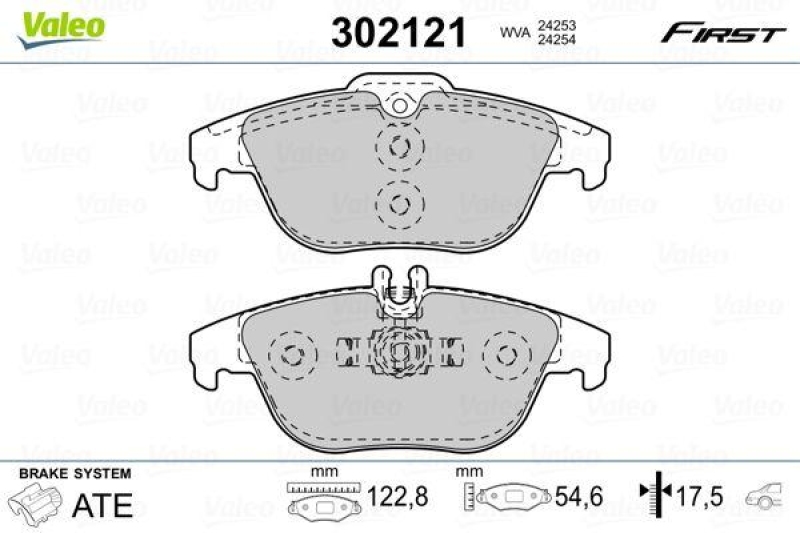 VALEO 302121 SBB-Satz FIRST